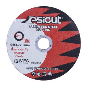 Quality Long Life 40 Grit ISO9001 EN12413 Cutting Disc 16 Inch wholesale