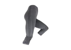 Quality Fitness Spandex 230gsm High Waisted Ladies Gym Leggings Black wholesale