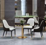 88 CM 6 Seater Fabric Dining Chairs Lined