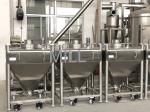 400L Stainless Steel Vacuum Conveyor For Powder Tote IBC Tank Container