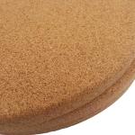 9mm Thickness Round Cork Placemat Corkboard For Hot Dishes Pots