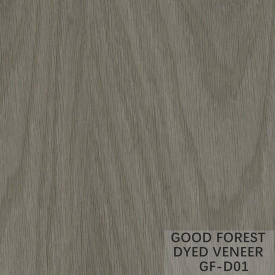 Cheap Grain Dyed Wood Veneer Natural American Oak Veneer Bleaching for sale
