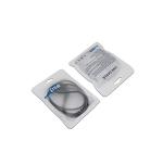 Matte plastic zipper bag foil charger/USB/phone case bag