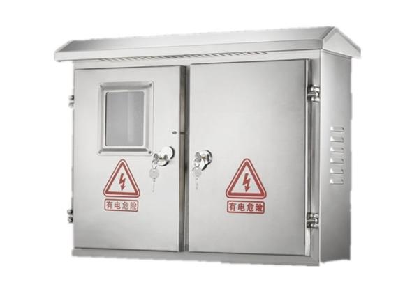 Electric Stainless Steel Electrical Enclosure Cabinet Ip54 Double Slope Mounting