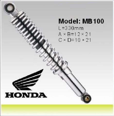 Honda MB100 Motorcycle Shock Absorber 330mm Motor Shocks , Motorcycle Spare