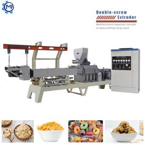 Quality 150kg/H Snack Food Production Line 59kw Corn Flakes Making Machine wholesale