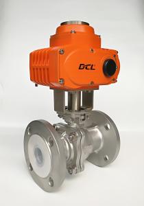 Quality Burner Fuel DN400 Butterfly Valve DCL Smart Electric Actuator wholesale