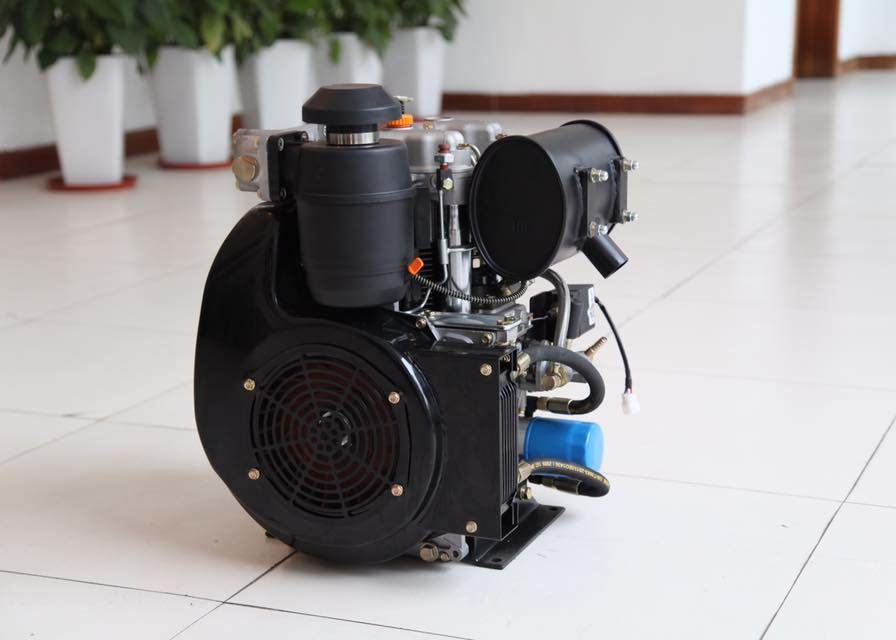 Air-cooled 20HP 14KW 292F two cylinder diesel genset for sale philippines