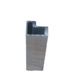 Glazed Aluminum Curtain Wall Profile Systems Glass Facade