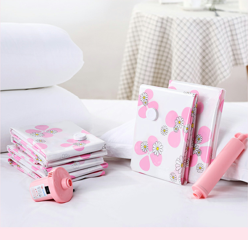 Room Space Selection Support Clear Vacuum Sealing Bags for Comforters Blankets and Clothes