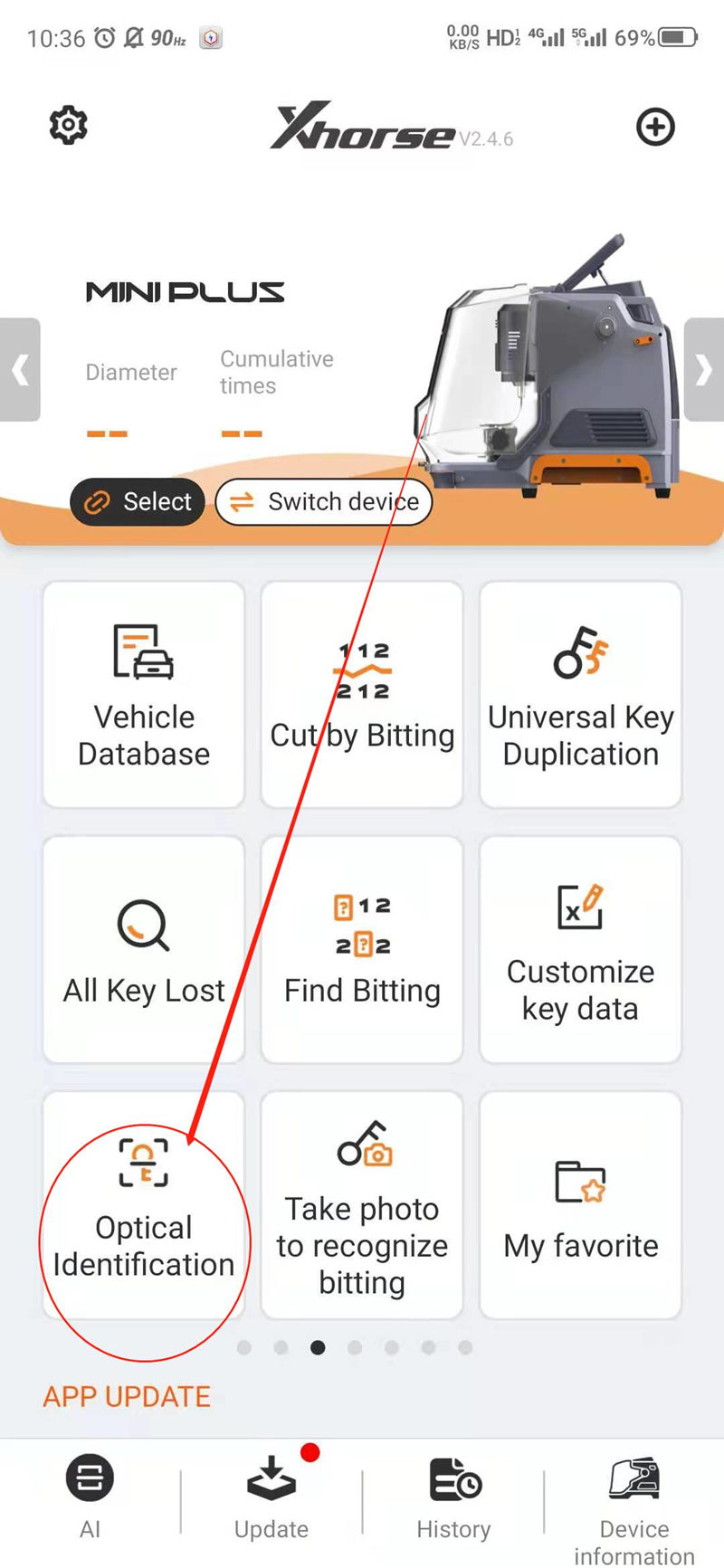 xhorse  key reader connect with condor dolphin