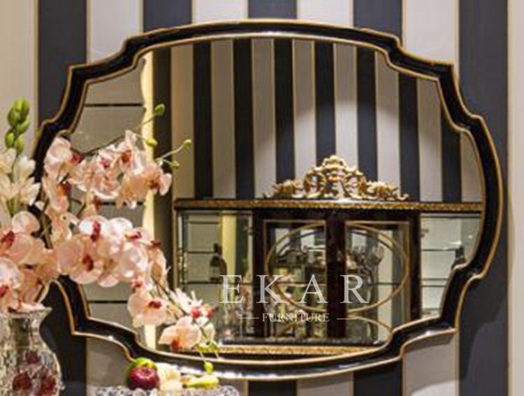 modem design mirror dressers wooden mirror handcraft mirror TX-023B