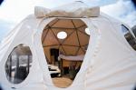 Outdoor Event / Exhibition Luxury Camping Tent Geodesic Dome Tents ISO / SGS