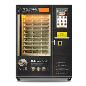 Quality Automatic Hot Food Vending Machine Frozen Food Self Service Kiosk wholesale