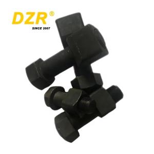 Quality Excavator Bulldozer Attachment Black Hexagon Flange Bolt 8S9089 2B2006 2H6488 6F5282 wholesale