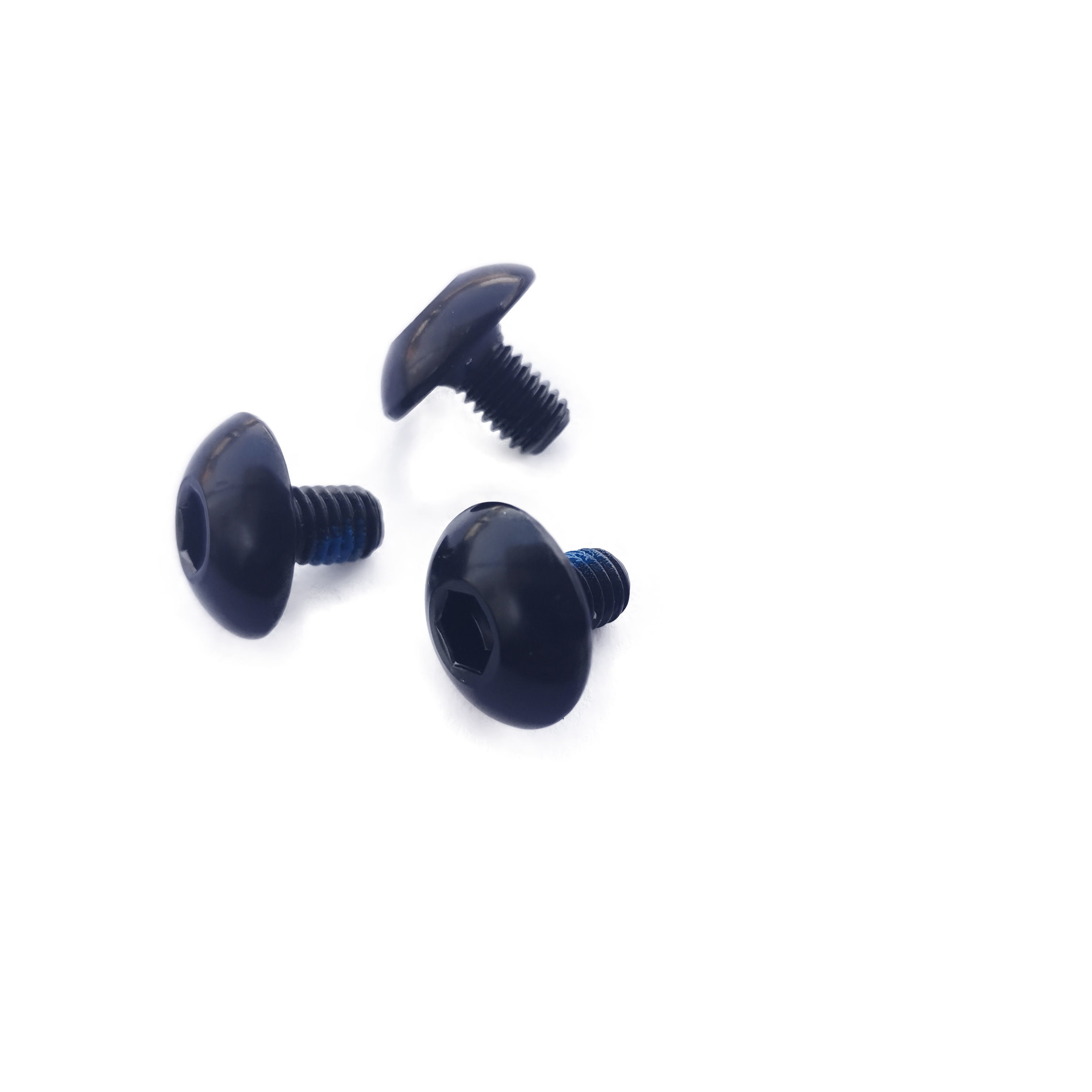 Electrophoresis Black Aluminum Screws Electrophoresis Aluminum Decorative Nails Aluminum NYLOK Screws