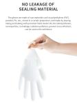 Hand Protection White Disposable Medical PVC Gloves