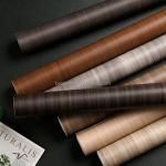 Vacuum Press Decorative Furniture Film Embossed PVC Self Adhesive Foil