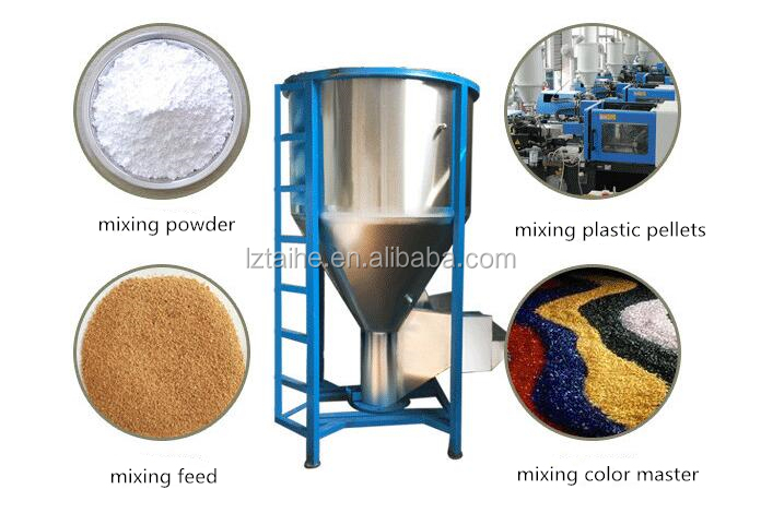 Vertical Plastic Granules Mixing Machine for Powder or Pellet at Competitive