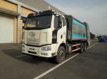HJK5251ZYS5JF FAW 6X4 Capacity 20 CBM Garbage Compactor Truck Euro 3 / Euro 5
