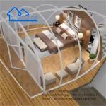 Luxury Customized PVDF Cocoon-Shaped Resort Hotel Tent For Events Outdoor