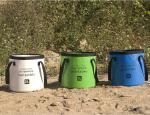 Collapsible Bucket 5.3 Gallon Portable Camping Outdoor Buckets Water Container