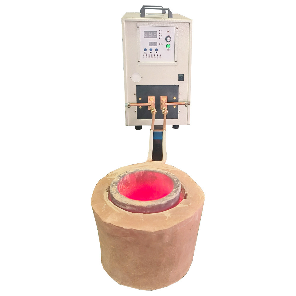 High Efficiently IGBT Induction Melting machine with 30KG Furnace MF-60KW