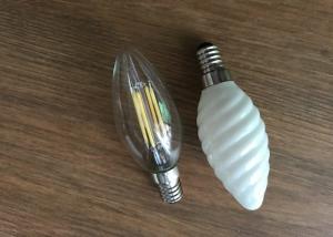 Quality C35 Shape E12 Led Filament Bulb Ac 120v 4w 2700k With Clear Glass Cover wholesale