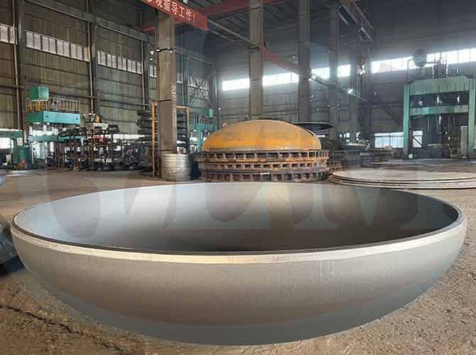 5372 Diameter Carbon Steel Semi Elliptical Heads For Shell And Tube Heat Exchangers