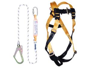 Quality Fall Suspension Safety Harness Belt , Yellow Harness Belt Construction wholesale