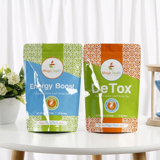 TUV Biodegradable Packaging Bags Anti Oxidation Industrial Compostable Stand Up Pouches