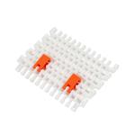 Food Grade Modular Conveyor Belt Plastic Conveyor Belt Flush Grid Belt