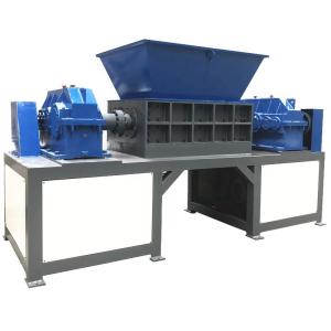 China Double Shaft Plastic Shredding Machines Durable 300kg/H For Waste Rubber on sale