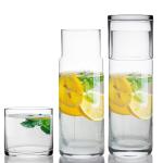 Best selling 750ml Water Drinking Bottle Lead Free Crystal Glass Water Carafe