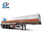 45 m3 Tri Axle Fuel Tank Semi Trailer/Aluminum Alloy Tanker/Liquid Tanker Semi