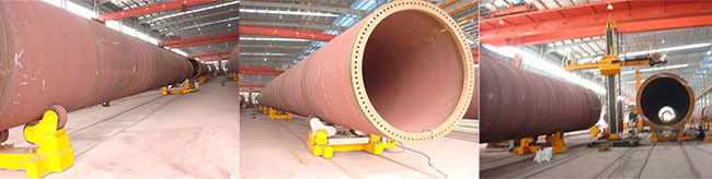 Durable Automatic Fit Up Welding Rotator For Pipe Butt Position Adjustment