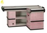 304 Stainless Steel Supermarket Checkout Counter 1800x600x850mm Dimension