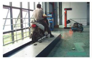 Quality CTMT-750 2 Wheel Motorcycle Vehicle Test Line Vehicle Motorcycle Test Line For Testing Station wholesale
