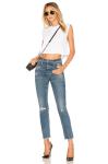 Wholesale 100% Cotton Customized Clothing White Sleeveless Crop Tank Top