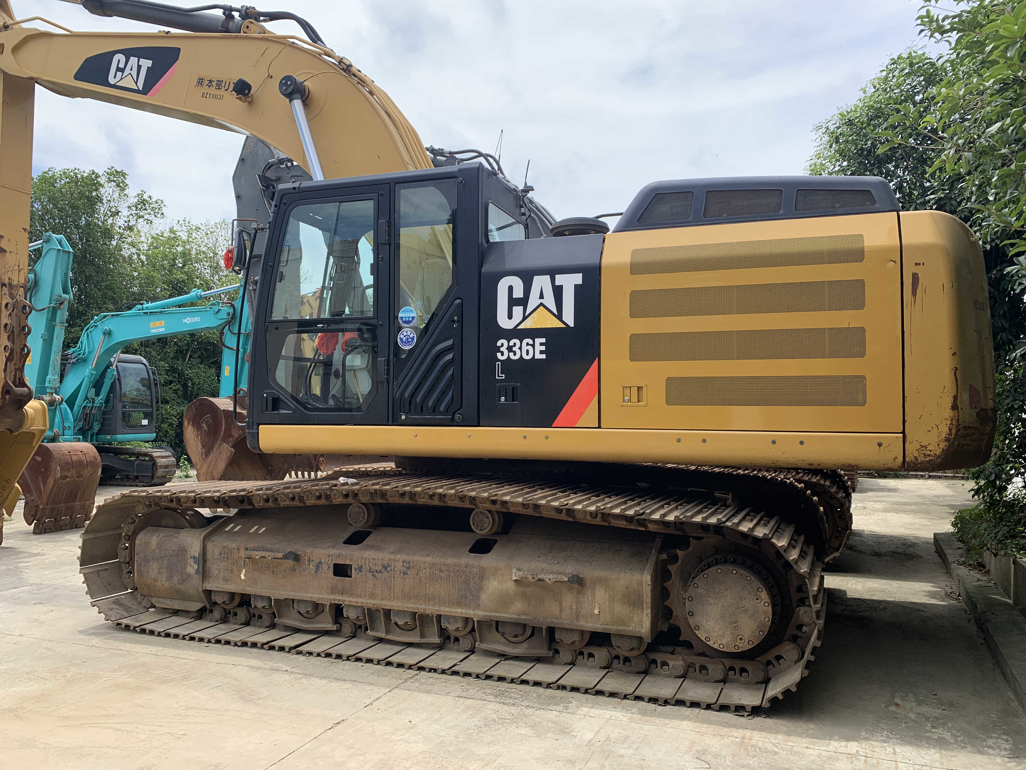 6 Cylinders 9.4L Displacement Used CAT 336EL 336 Excavator CAT C9.3 Engine 323hp