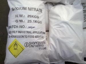 Quality White Fine Crystal Soda Niter / Nitric Acid / Sodium Saltpeter NANO3 wholesale