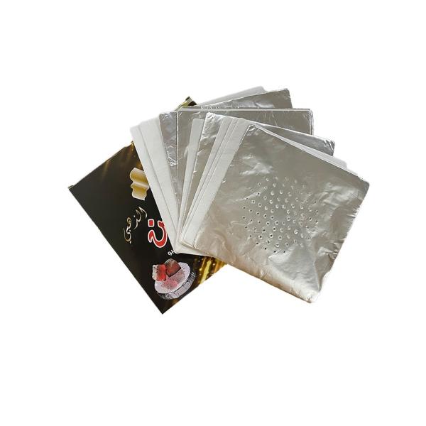 15 Micron Shisha Aluminum Foil Sheets for Hookah Foil 8011 Treatment Composited