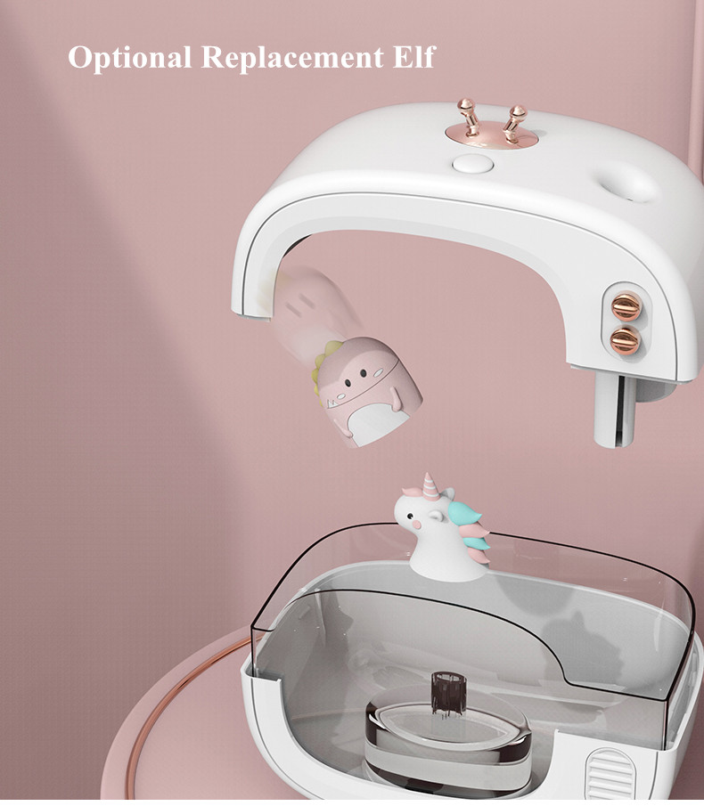 Creative TV Cute Pet Ultrasonic Air Humidifier Portable Wireless USB Rechargeable Cool Mist