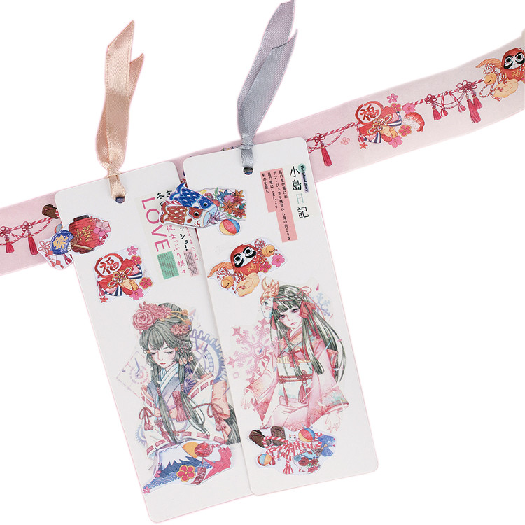 SGS Kawaii Special Ink Printed Washi Tape For Scrapbook