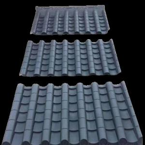 Quality Color Steel Resin Roof Tiles Customized Antique Roof Tiles wholesale
