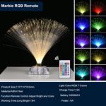 Remote Control Colorful Christmas Xmas Party Decor Luminous Flower Lamp