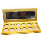 12 Holes Makeup Eyeshadow Box Offset PMS UV Printing Color