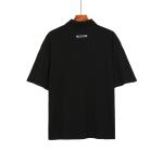 Classic Summer Blank T Shirts Polo Neck Breathable Casual Short Sleeve