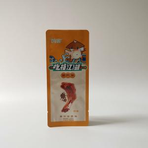 Quality Duck Hand Food Packaging Pouches With Tear Notch Food Grade PE wholesale