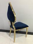 Strong Carrying Capacity 48cm Stainless Steel Dining Chair